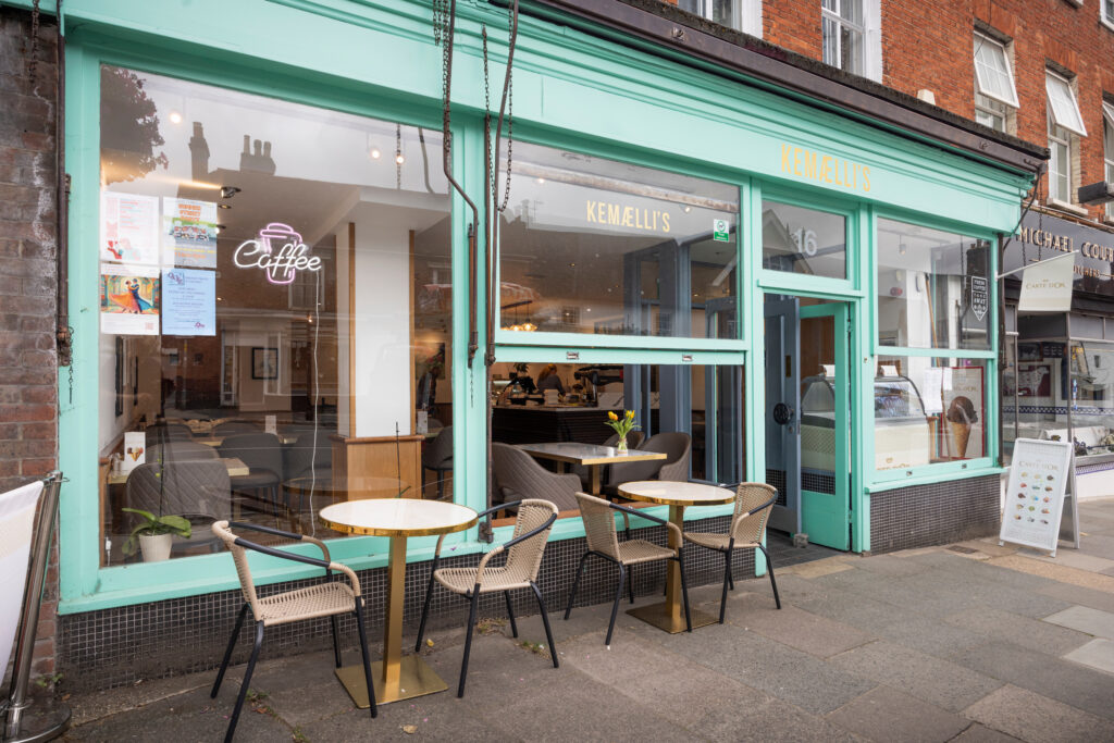 (c) Christopher Ison Photography – Kemaelli’s Midhurst exterior 4 A street view of Kemaelli's cafe in Midhurst, West Sussex.