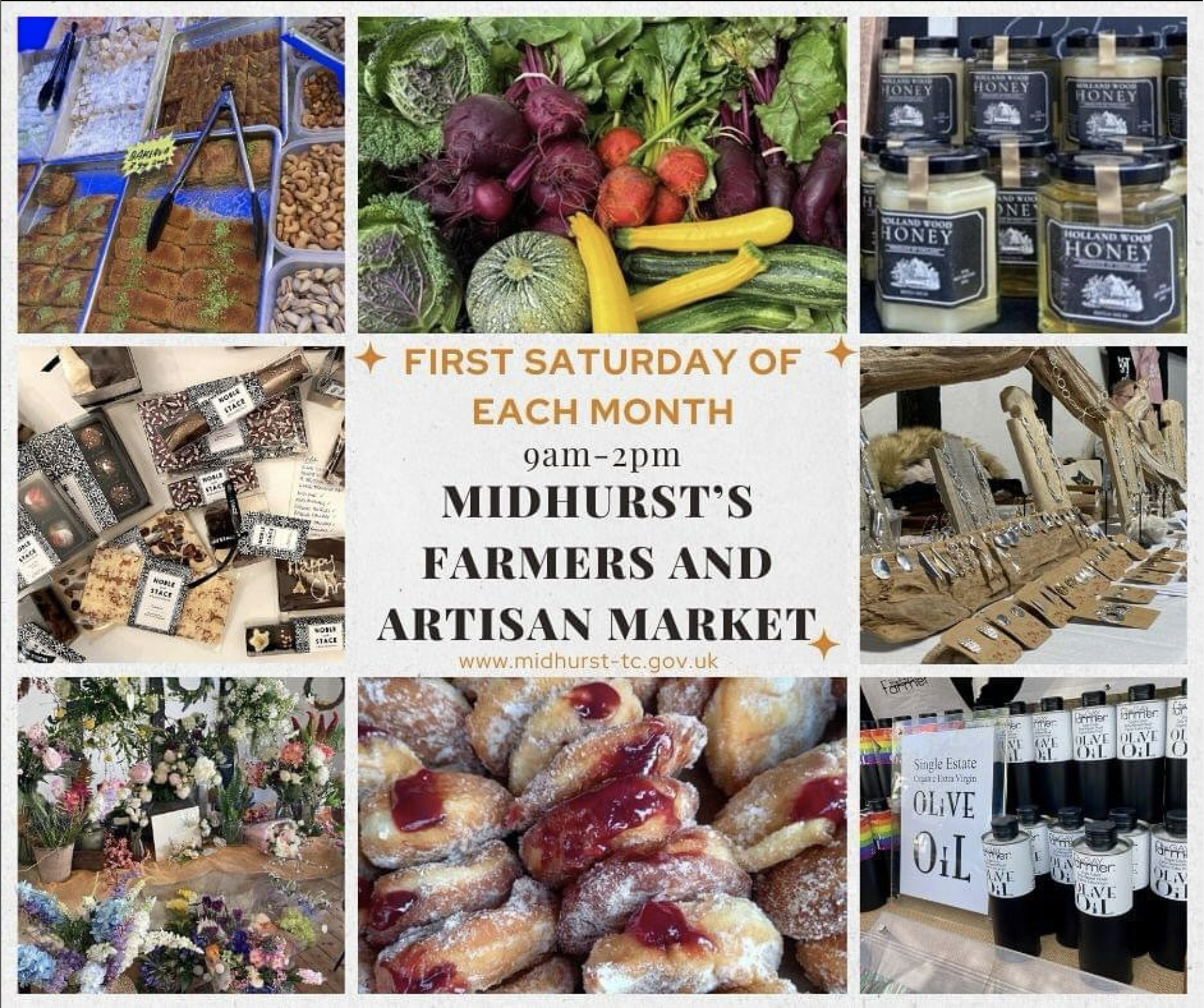 Midhurst Town Council - Farmer's Market graphic